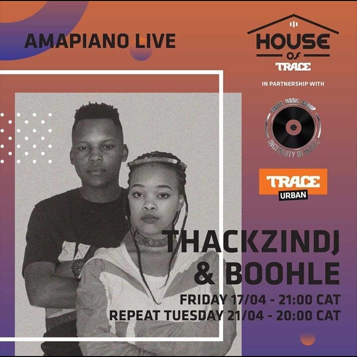 Trace Urban Partners With Vigro Deep, Thackzindj &Amp; Buhle For A Live Lockdown Amapiano Mix 2