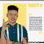 Graphic Designer, Sbucreative, Features Aka, Nasty C, A-Reece, Reason, And Others For His ‘Lyrics That Spoke To Me’ Series 4