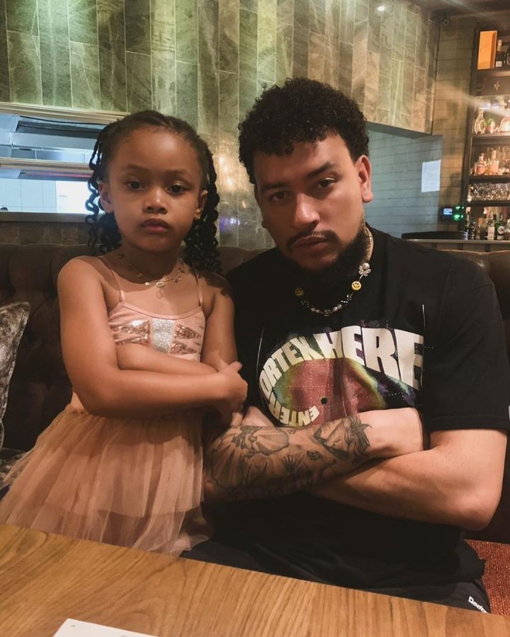 AKA and DJ Zinhle’s Daughter, Kairo, Puts Up An Act As Lynn Forbes