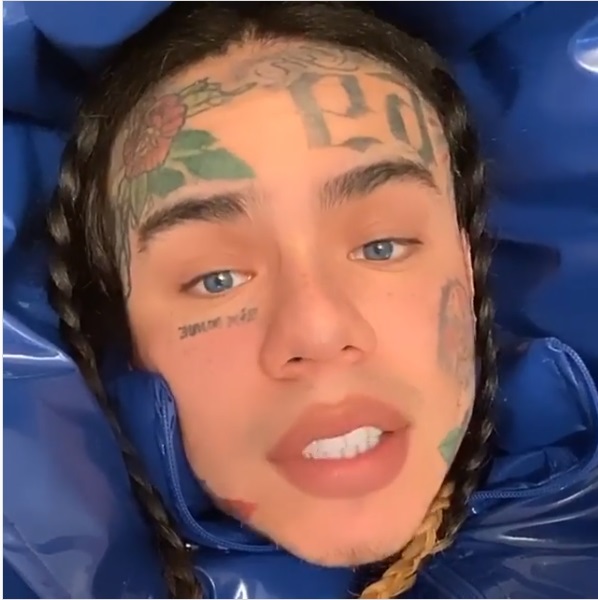6ix9ine In Lipstick Filter Reveals Upcoming Single Will Be Delayed