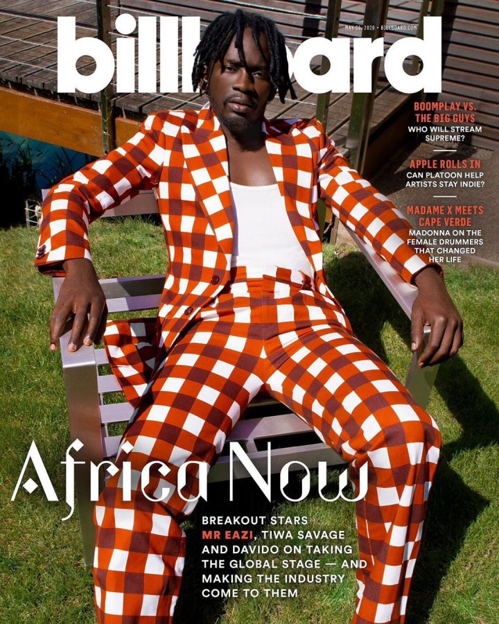 Africa Now, Davido, Tiwa Savage &Amp; Mr Eazi Covers Front Page Of Billboard Magazine 3