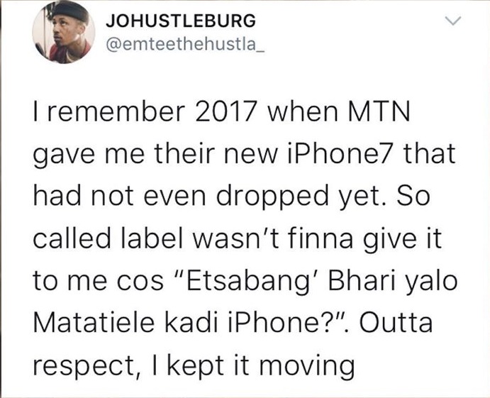 Emtee Narrates How Ambitiouz Entertainment Snatched His Iphone 7 2