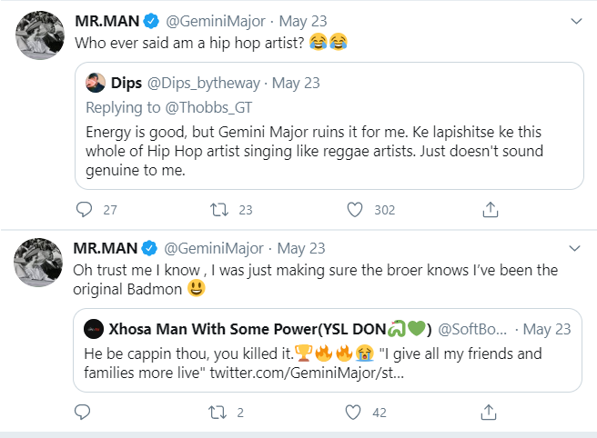 Gemini Major Responds To Critic Claims Of His Verse On Aka’s ‘Energy’ 2