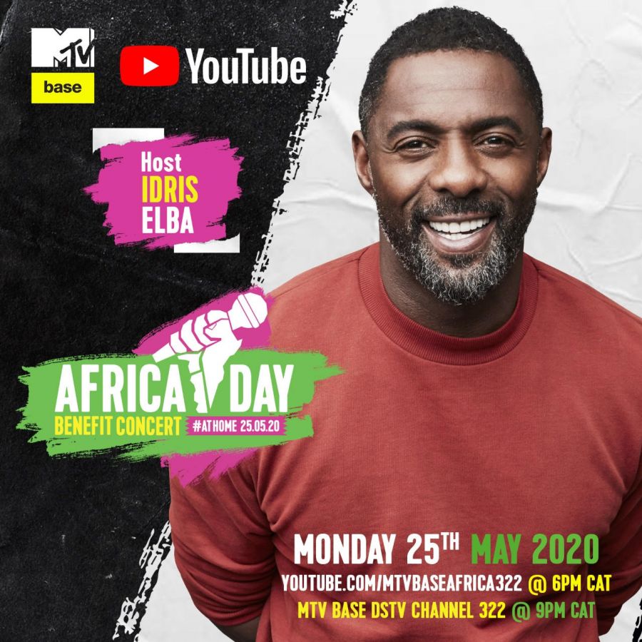 Idris Elba Signs On to Join Sho Madjozi, AKA, for the MTV Base Covid-19 Concert