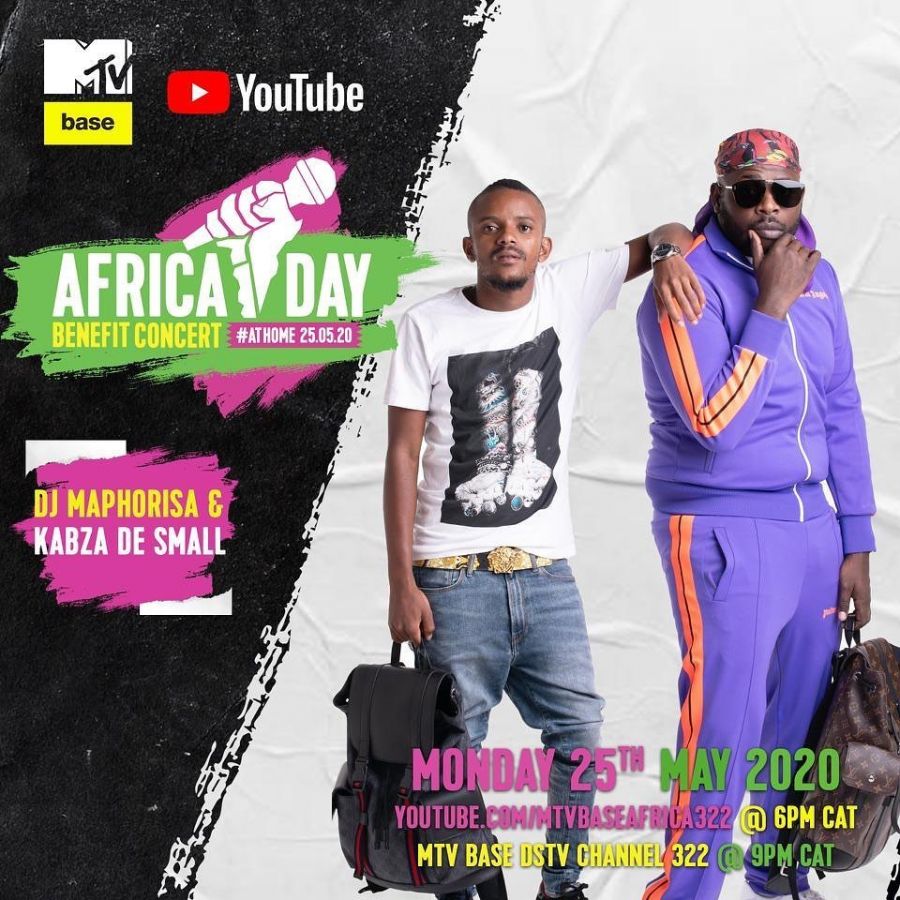 Kabza De Small, Dj Maphorisa, Nasty C, Yvonne Chaka Chaka, Dj Fresh And More Added To &Quot;Africa Day Benefit Concert&Quot; Lineup 2