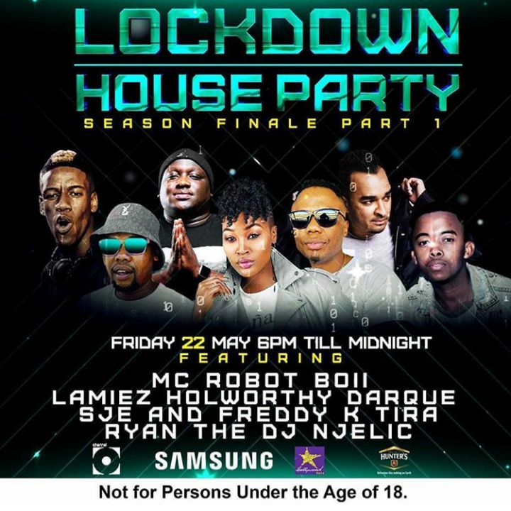 Lamiez Holworthy, DJ Tira, Darque, SJE & Freddy K, Ryan The DJ & Njelic Are Line-up For This Friday 22nd Channel O Lockdown House Party Mix