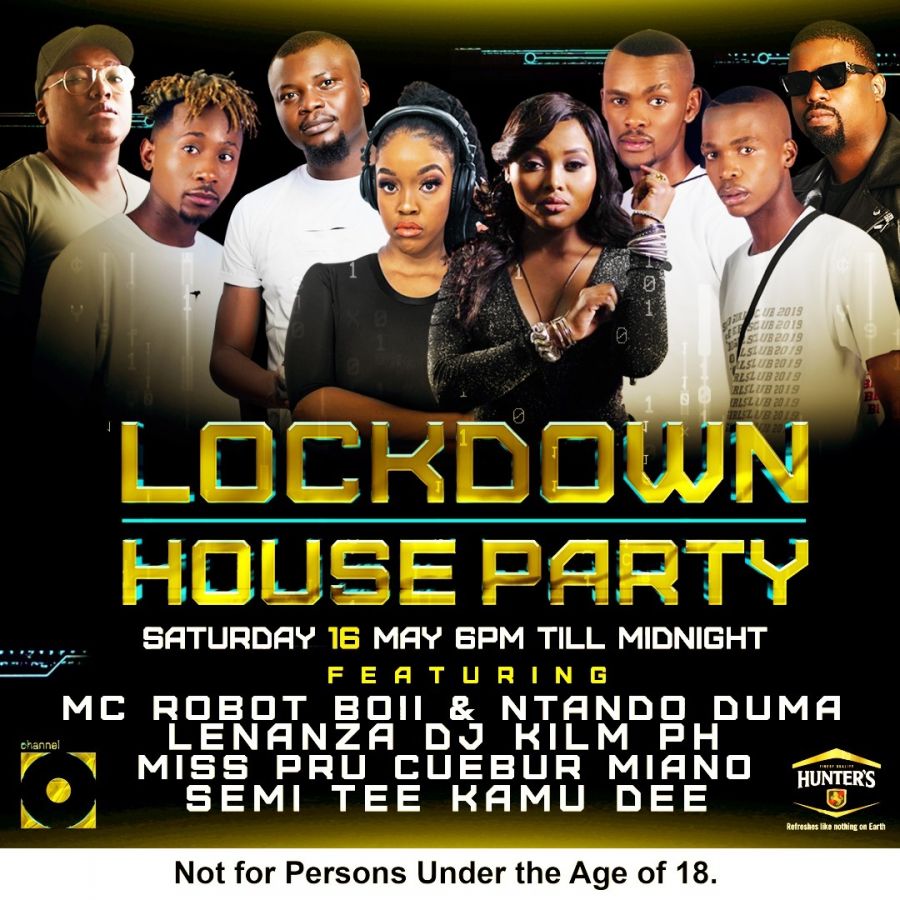 Lenanza Dj, Kilm, Ph, Miss Pru, Cuebur, Miano, Semi Tee And Kamu Dee Are Line-Up For Today'S Lockdown House Party Mix On Channel O 1