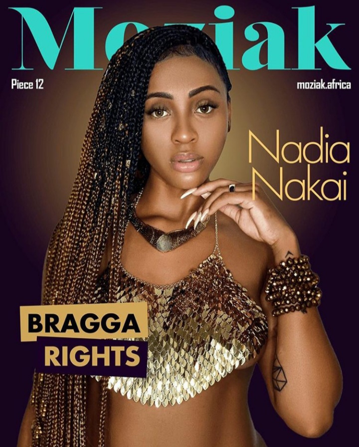 Nadia Nakai On Cover Of Moziak Magazine 1