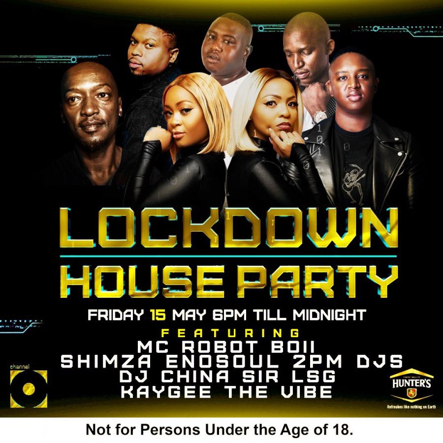 Next Line-Up Are Shimza, 2Pm Djs, Eno Soul, Dj China, Sir Lsg &Amp; Kaygee The Vibe For Channel O Lockdown House Party Mix 1