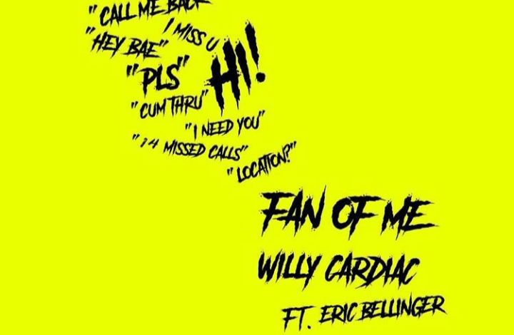 Willy Cardiac Bags An Eric Bellinger Feature “On Fan Of Me”