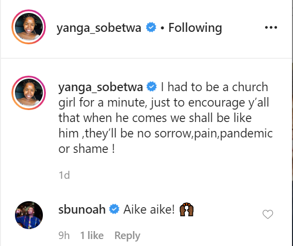 Yanga Sobetwa Goes To Church With Her Latest Acapella Rendition 2