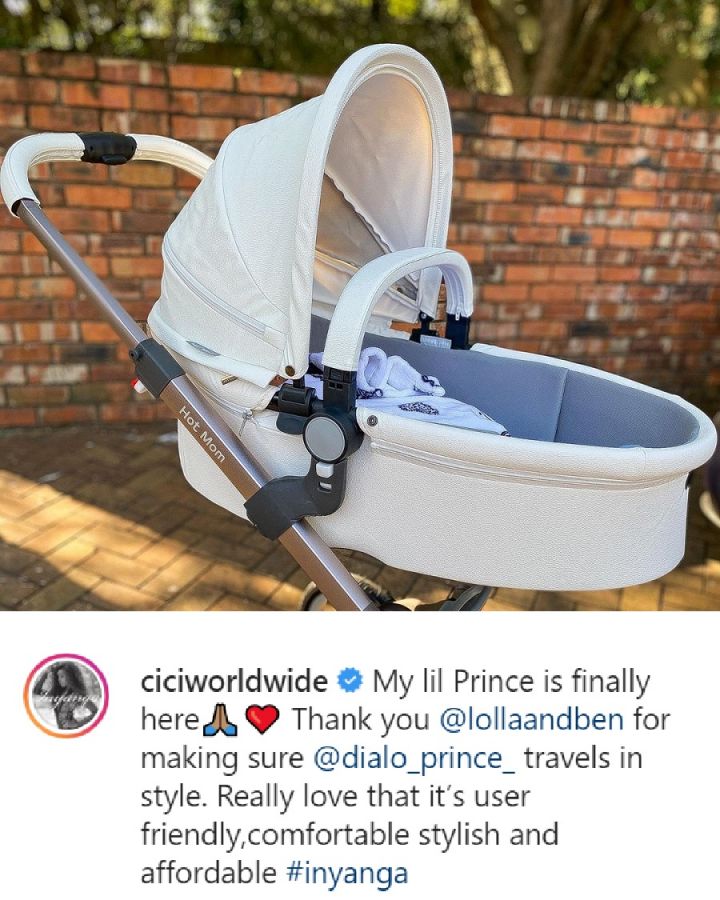 Cici Welcomes A Baby Boy, Gets Him An Instagram Account, Names Him Dialo 4