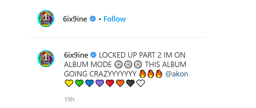 6Ix9Ine &Amp; Akon Link Up For &Quot;Locked Up Part 2&Quot;, Prompting Reactions From Styles P &Amp; Fans 2