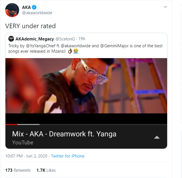 Aka Reveals His &Quot;Very Underrated&Quot; Collaboration With Yanga 2
