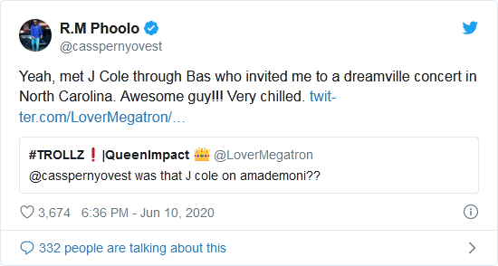 How Did Cassper Meet J Cole And Got Him On &Quot;Amademoni&Quot; Video? 3