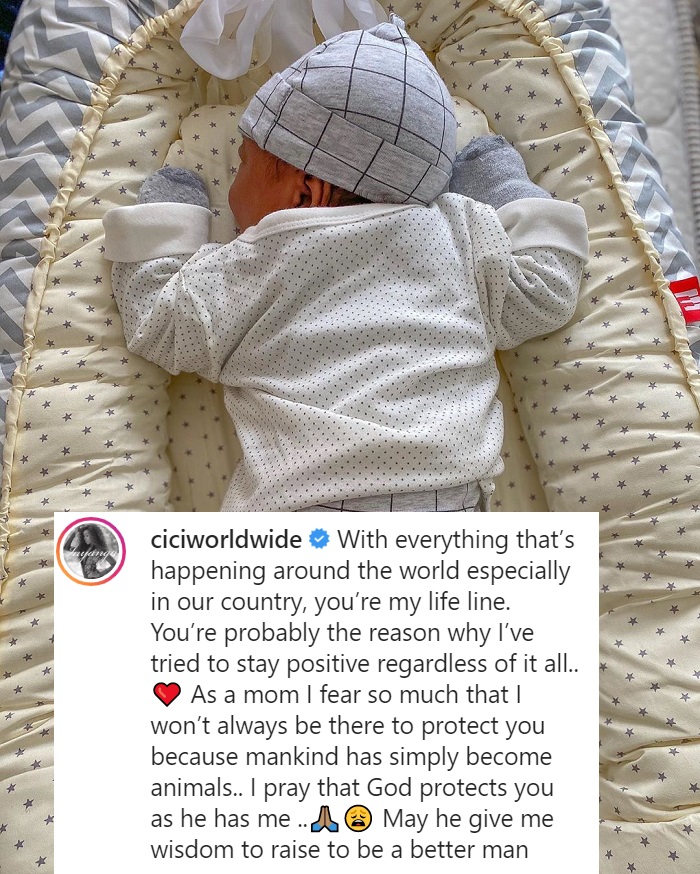 Cici Shares Touching Message To Her Newborn - &Quot;You'Re My Life Line&Quot; 2