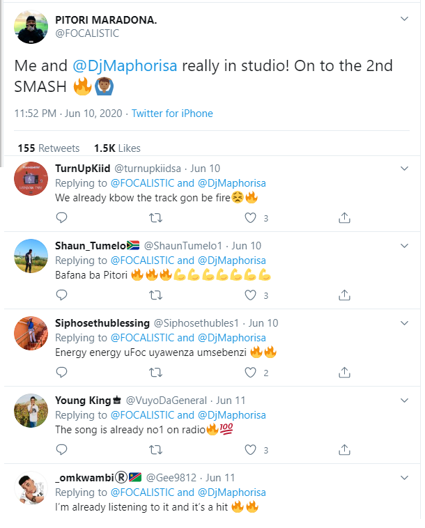 Focalistic Hints On New Collab With Dj Maphorisa 2