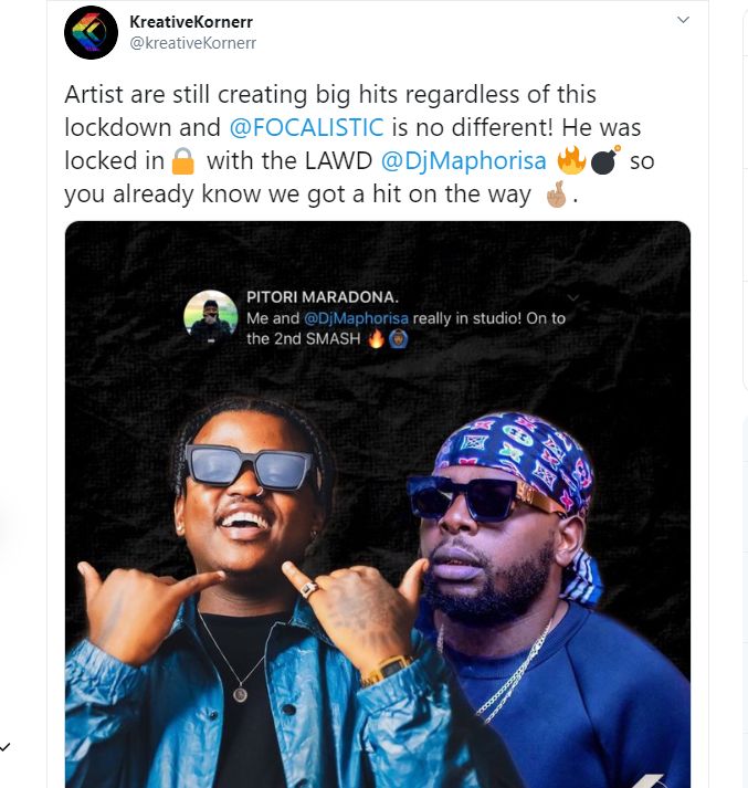 Focalistic Hints On New Collab With Dj Maphorisa 3