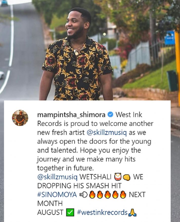 Mampintsha Signs New Act To West Ink Records 2