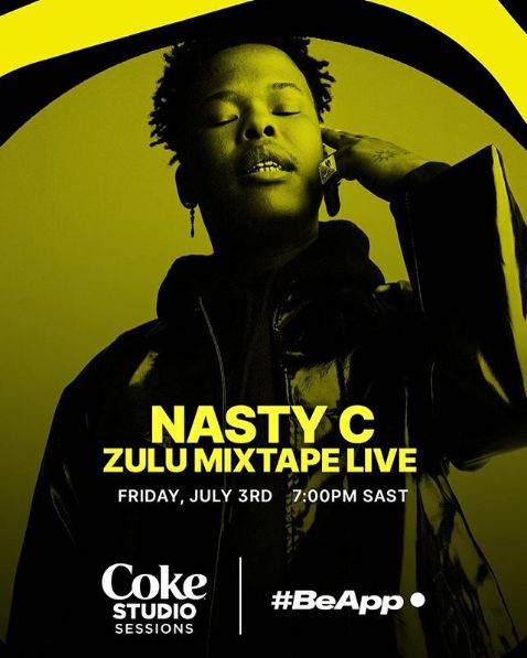 Nasty C To Perform His &Quot;Zulu&Quot; Mixtape On Coke Studio Live 1