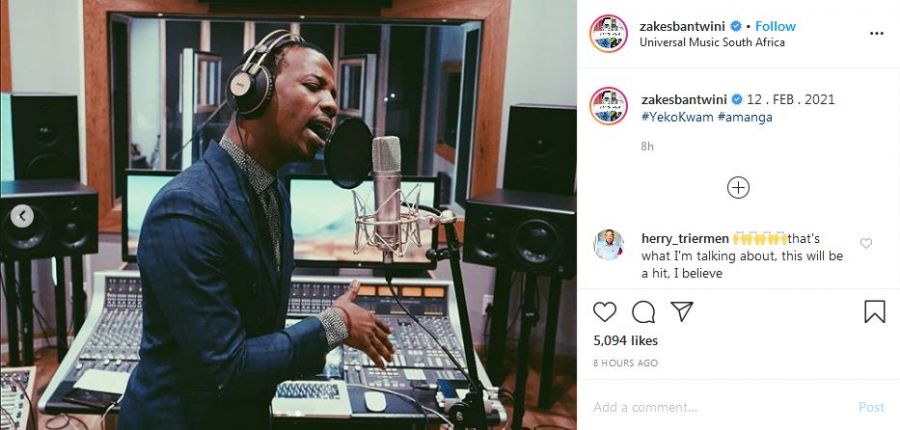 Sjava &Amp; Zakes Bantwini Are Working On A New Song, &Quot;Yekokwam&Quot; 2