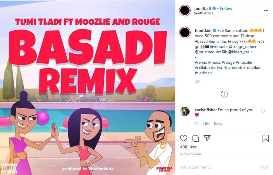 Tumi Tladi To Drop Basadi Remix Feat. Rouge &Amp; Moozlie 2