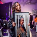 Ami Faku Collects Platinum Plaque For “Ubuhle Bakho”