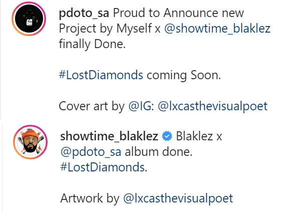 Blaklez And Pdot O Announces Joint Project &Quot;Lost Diamonds&Quot; 2