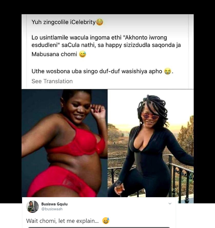 Busiswa Responds To Sudden Weight Loss Reactions 2