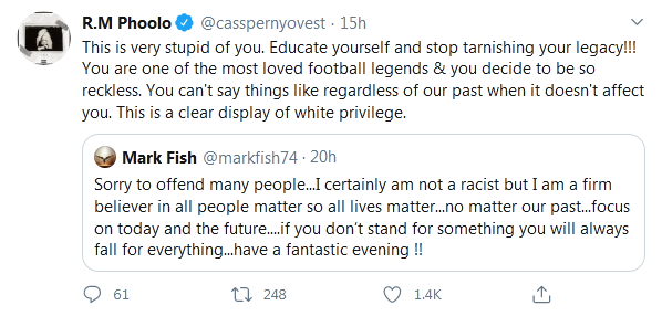 Cassper Nyovest Denounces Mark Fish As &Quot;Idiot&Quot; Over All Lives Matter Tweet 2