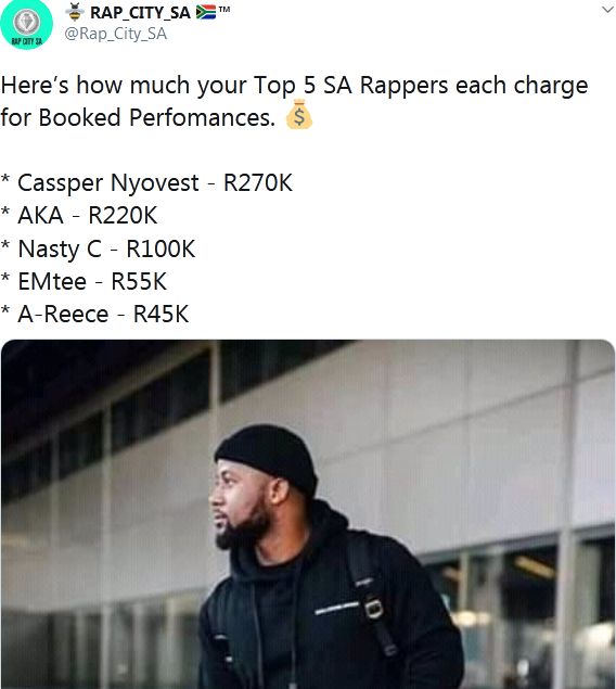 False Performance Fee Saga: &Quot;Y'All Think Low Of Me&Quot; - Emtee 2