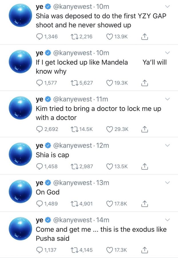 Kanye West'S Wild Twitter Rant 3