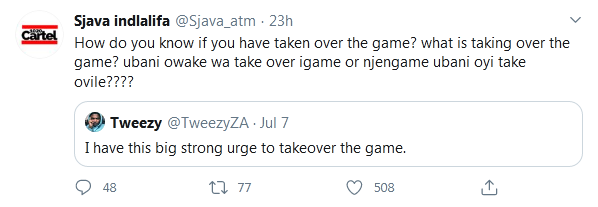 Sjava Speaks On Questioning Tweezy 2
