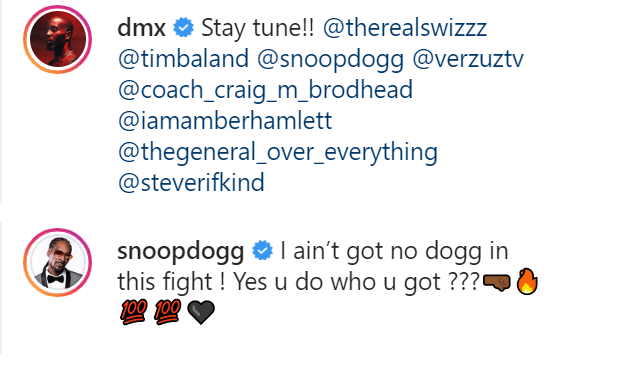 Snoop Dogg &Amp; Dmx Set For &Quot;Verzuz&Quot; Battle 22 July 3
