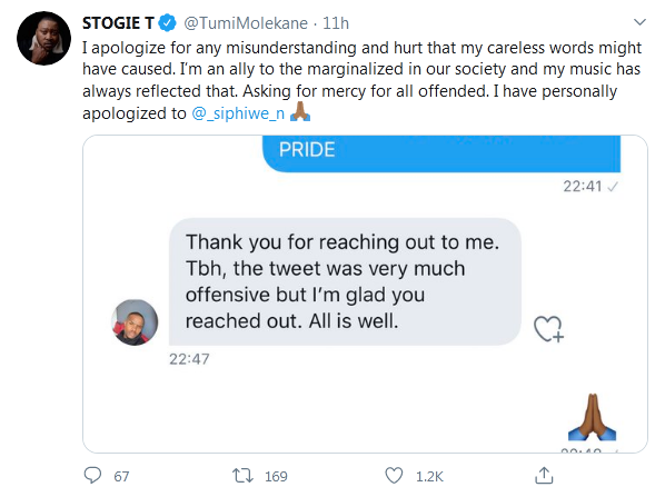 Stogie T Apologizes After Being Accused Of Homophobia 4