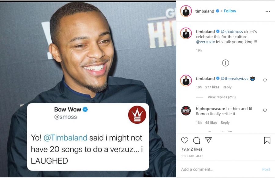 Timbaland Says Bow Wow Doesn'T Have 20 Hits And He Claps Back 6