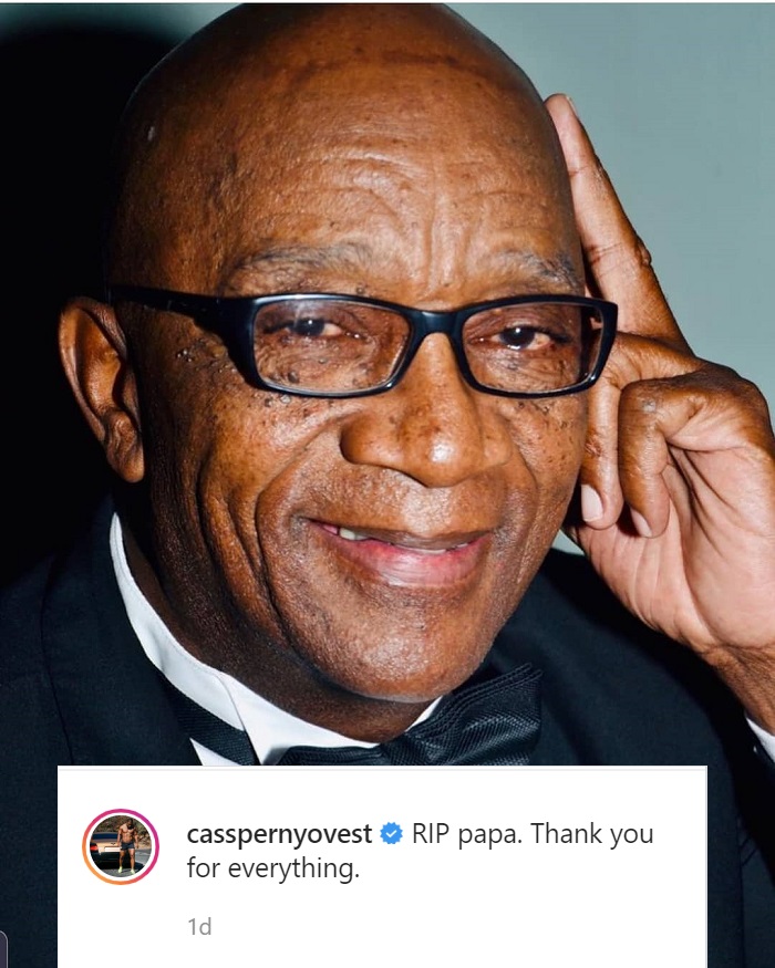 Cassper Nyovest Grieves Loss Of His Father 2