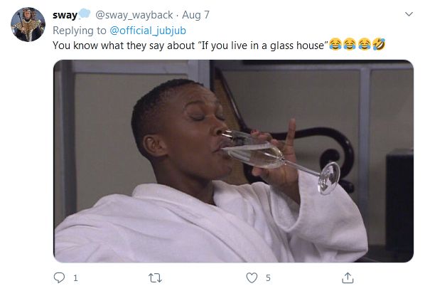 Fans React As Jub Jub Shares Photo Of Bullet Hole Through... 2