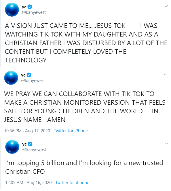 Kanye To Start ‘Jesus Tok’ For Christians 2