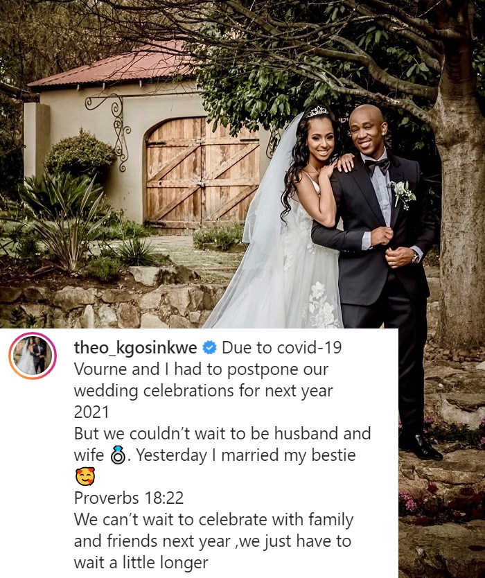 Mafikizolo'S Theo Kgosinkwe Marries Long Time Girlfriend, Vourné 4
