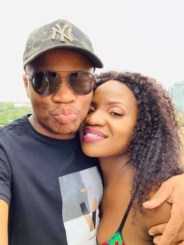 “My Wife” – Master KG & Makhadzi Back Together, Share A Kiss On Stage