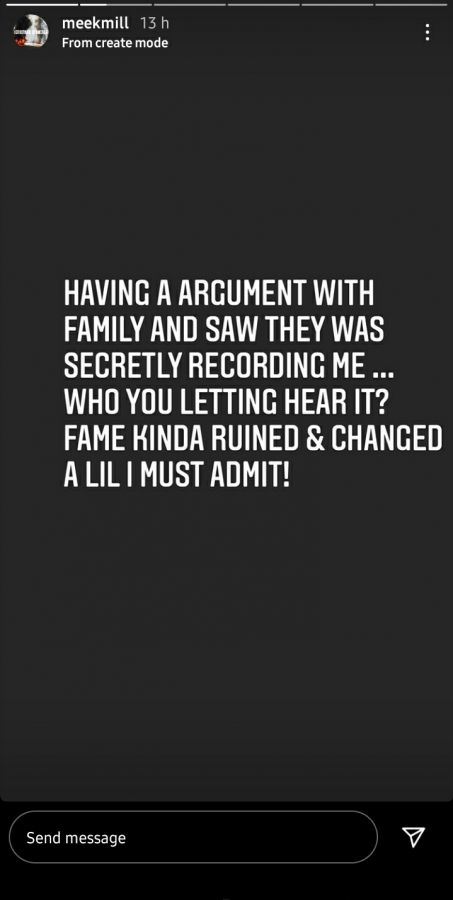 Meek Mill Caught His Relatives &Quot;Secretly&Quot; Recording Him During An Argument 2