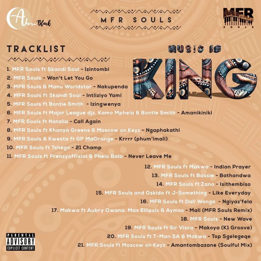 Mfr Souls To Drop &Quot;Music Is King&Quot; Album On Friday The 14Th, See Artwork 2