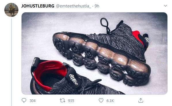Mixed Reactions Trail Emtee'S New Sneaker Design 3