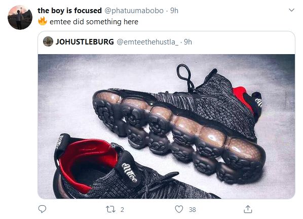 Mixed Reactions Trail Emtee'S New Sneaker Design 4