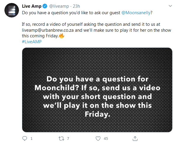 Moonchild Sanelly To Feature As Guest On Upcoming Episode Of Live Amp 2