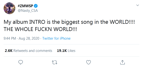 Nasty C Celebrates Zmwsp Becoming The Number One Album Worldwide 2