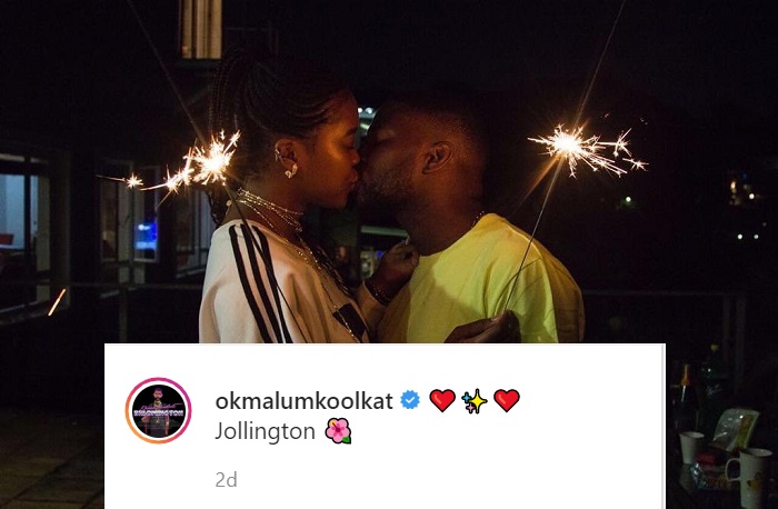 Okmalumkoolkat And Bae Share A Passionate Kiss In New Shot 2
