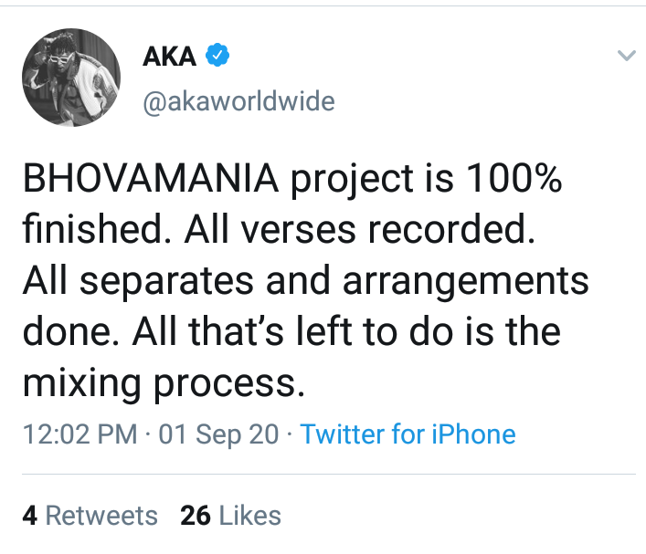 Aka Announces &Quot;Bhovamania&Quot; Album Is Complete, Promises New Content For Aka Tv, &Amp; More 2