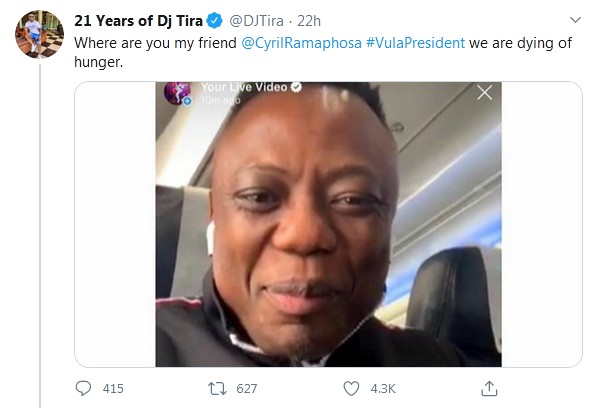 Dj Tira'S Stand On Durban Protests Draws Mixed Reactions 2